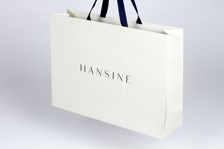 Hansin時尚品牌vi設(shè)計/視覺識別系統(tǒng)設(shè)計