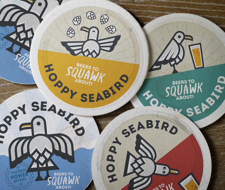Hoppy Seabird啤酒品牌和包裝設(shè)計(jì)