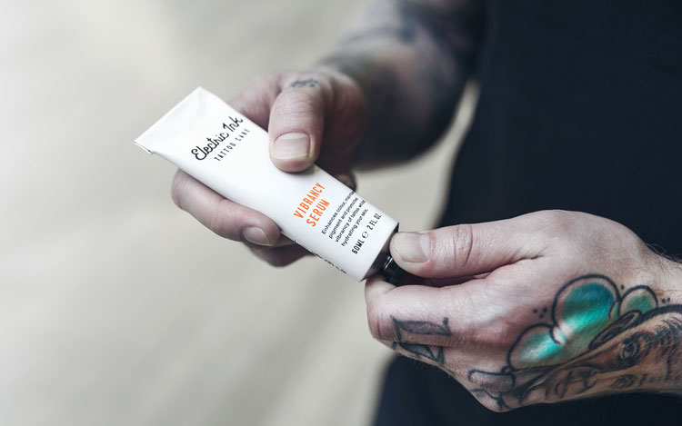 紋身護(hù)理品牌Electric Ink視覺識別設(shè)計